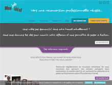 Tablet Screenshot of monjobideal.com